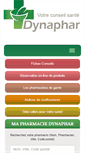 Mobile Screenshot of dynaphar.be